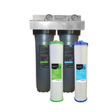 AquaCo 2 stage classic filter system bracket only and cartridges