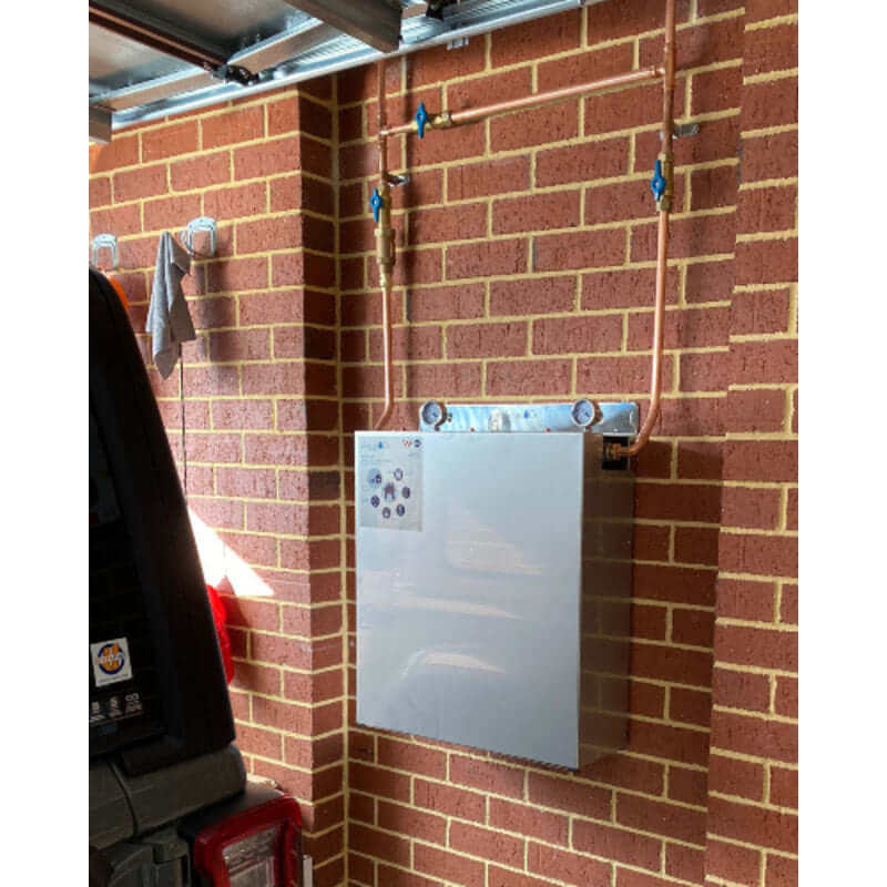 AquaCo 3 stage classic - installed inside garage