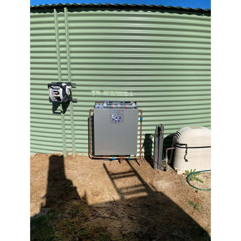 AquaCo 3 stage premium - installed on rainwater tank