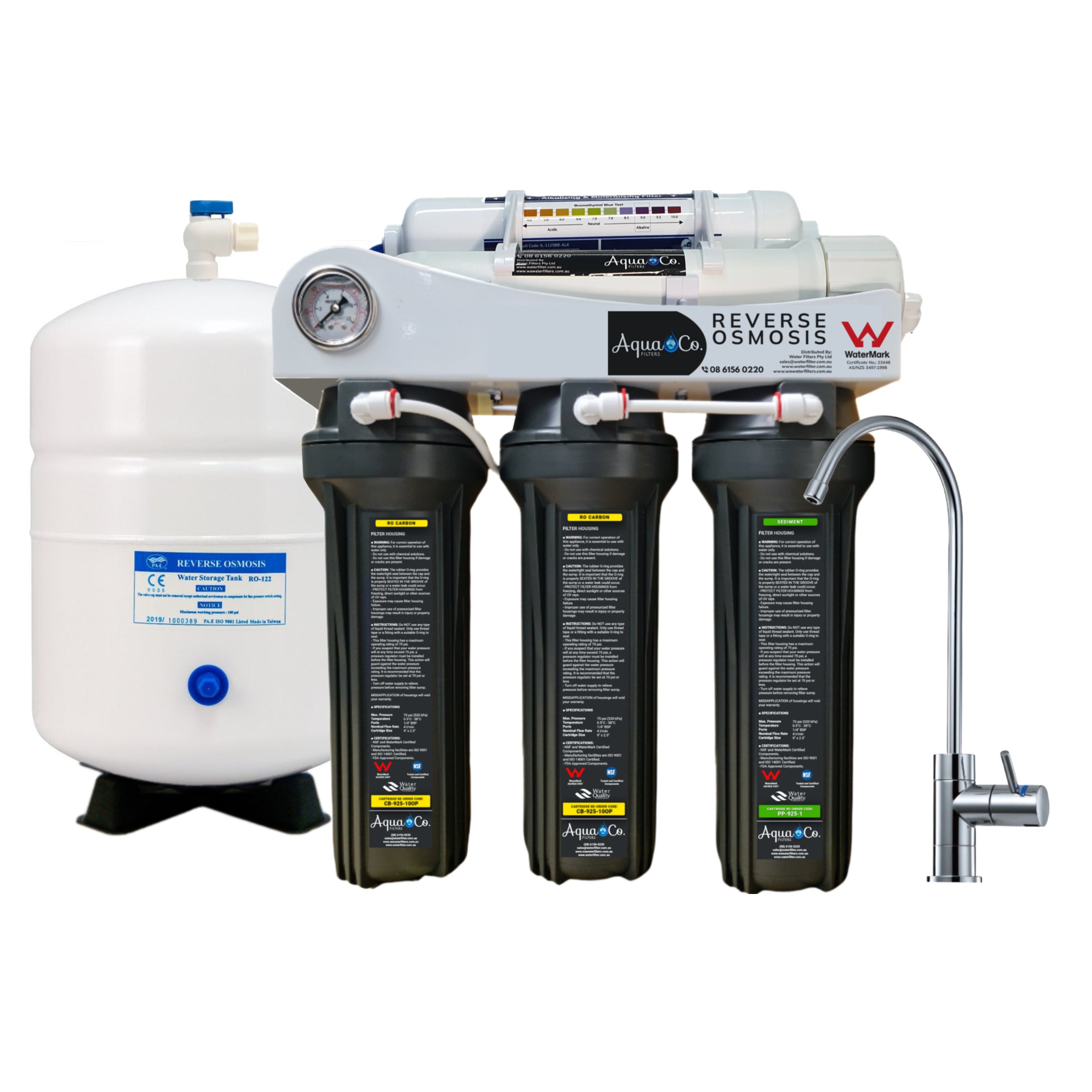AquaCo ROTM 5 stage undersink filter 