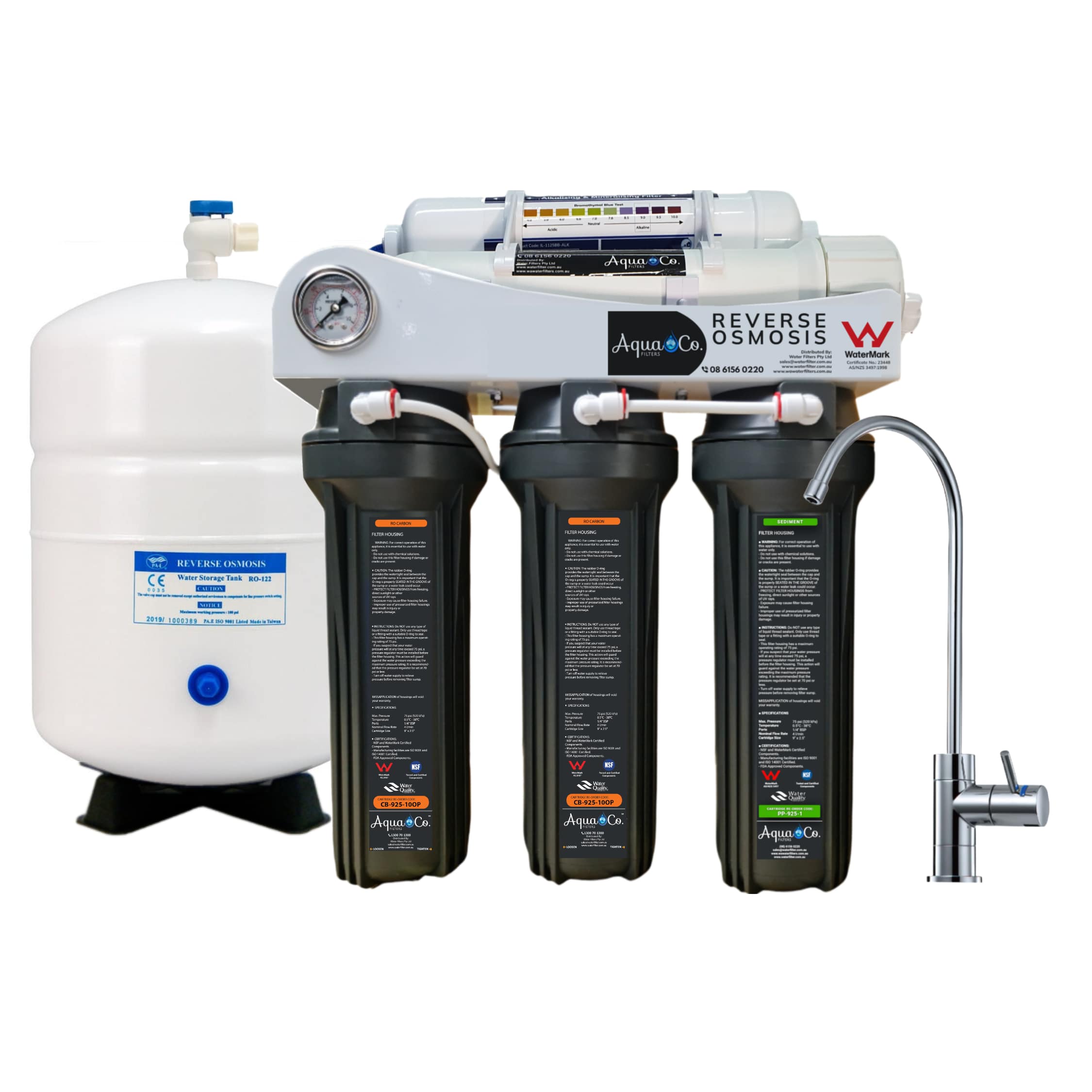 AquaCo ROUSA 5 stage undersink filter 