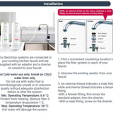 AquaCo-Triple-Benchtop-Sediment Fluoride Carbon installation diagram